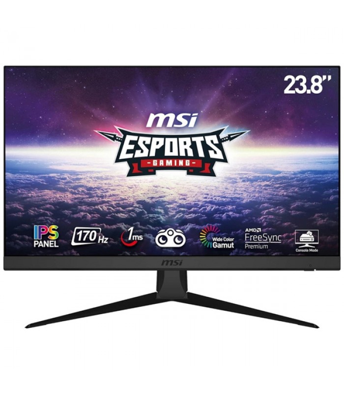 Монітор 23.8 дюйми MSI G2412 IPS Чорний 170 Гц Монітор 23.8 дюйми MSI G2412 IPS Чорний 170 Гц