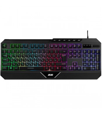 Клавіатура 2E KG315 GAMING, Black, USB