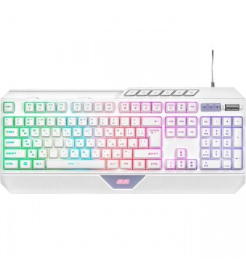 Клавіатура 2E KG315 GAMING білого кольору для ПК