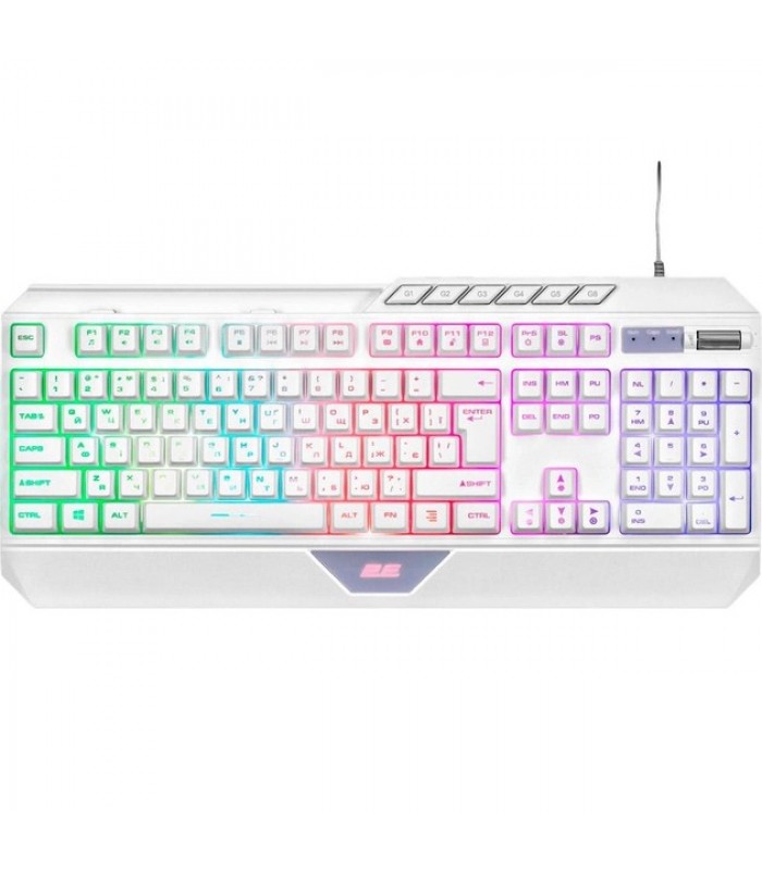 Клавіатура 2E KG315 GAMING білого кольору для ПК