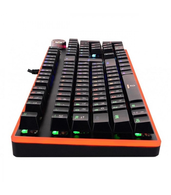 Клавіатура механічна Ergo KB-955 RGB, Black, USB з підсвічуванням Клавіатура механічна Ergo KB-955 RGB, Black, USB з підсвічуванням
