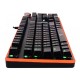 Клавіатура механічна Ergo KB-955 RGB, Black, USB з підсвічуванням
