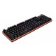 Клавіатура механічна Ergo KB-955 RGB, Black, USB з підсвічуванням