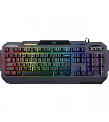 Клавіатура для ПК Ergo KB-680 чорна з підсвічуванням