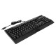 Клавіатура Ergo KB-612 чорна з підсвічуванням