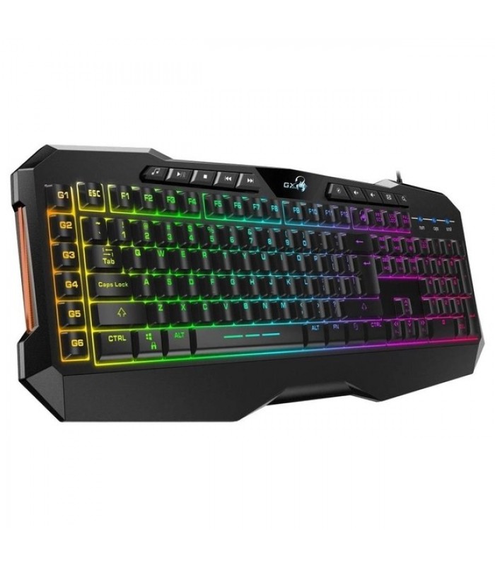 Клавіатура Genius Scorpion K11 Pro, Black, USB, дихаюче RGB підсвічування