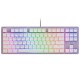 Механічна клавіатура для ПК Hator Rockfall 2 Mecha TKL Orange Lilac