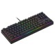 Механічна клавіатура Hator Rockfall 2 Mecha TKL Orange чорна