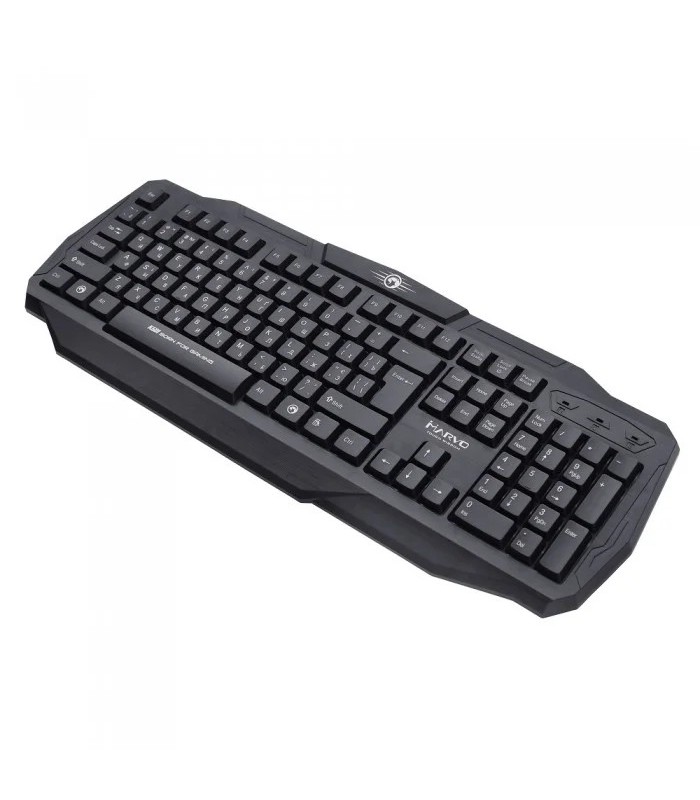Клавіатура Marvo K601 Black, USB, Multi-LED підсвічування Клавіатура Marvo K601 Black, USB, Multi-LED підсвічування