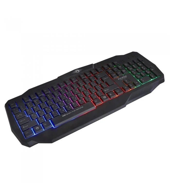 Клавіатура Marvo K601 Black, USB, Multi-LED підсвічування Клавіатура Marvo K601 Black, USB, Multi-LED підсвічування