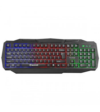 Клавіатура Marvo K601 Black, USB, Multi-LED підсвічування