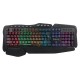Клавіатура REAL-EL Gaming 8900 RGB Macro, USB Black з підсвічуванням