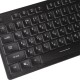 Клавіатура REAL-EL Comfort 7070 Backlit USB чорна з підсвічуванням