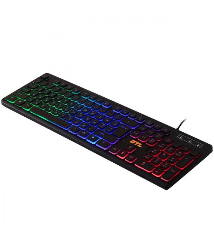 Клавіатура GTL KB7269-5-1 Gaming Black, USB, з RGB підсвіткою