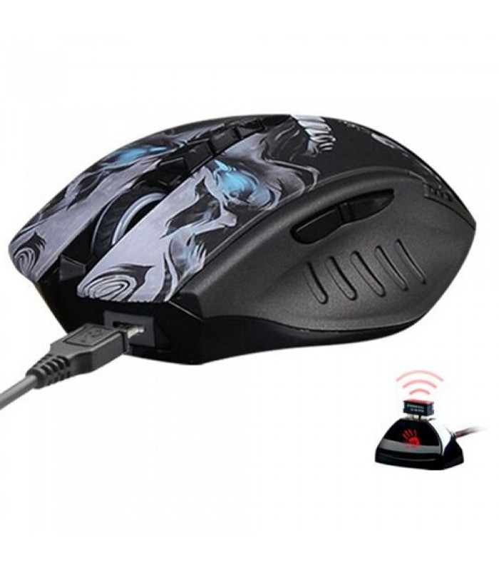 Ігрова бездротова мишка A4Tech R80 Plus Bloody (Skull) чорна Ігрова бездротова мишка A4Tech R80 Plus Bloody (Skull) чорна