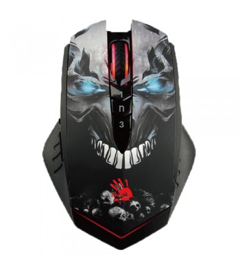 Ігрова бездротова мишка A4Tech R80 Plus Bloody (Skull) чорна
