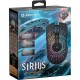Компютерна мишка Defender Sirius GM-660L RGB чорна з підсвічуванням