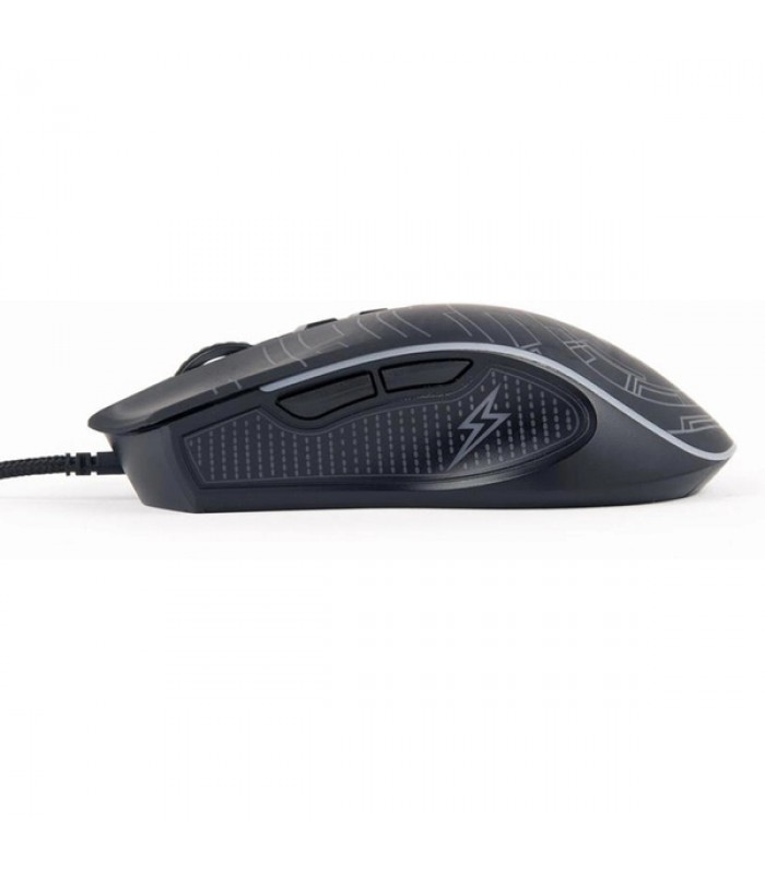 Мишка Gembird MUSG-RGB-01 оптична з RGB підсвічуванням чорна Мишка Gembird MUSG-RGB-01 оптична з RGB підсвічуванням чорна