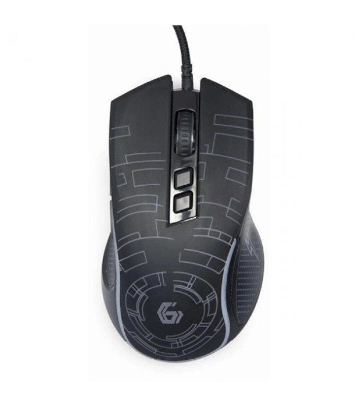 Мишка Gembird MUSG-RGB-01 оптична з RGB підсвічуванням чорна Мишка Gembird MUSG-RGB-01 оптична з RGB підсвічуванням чорна