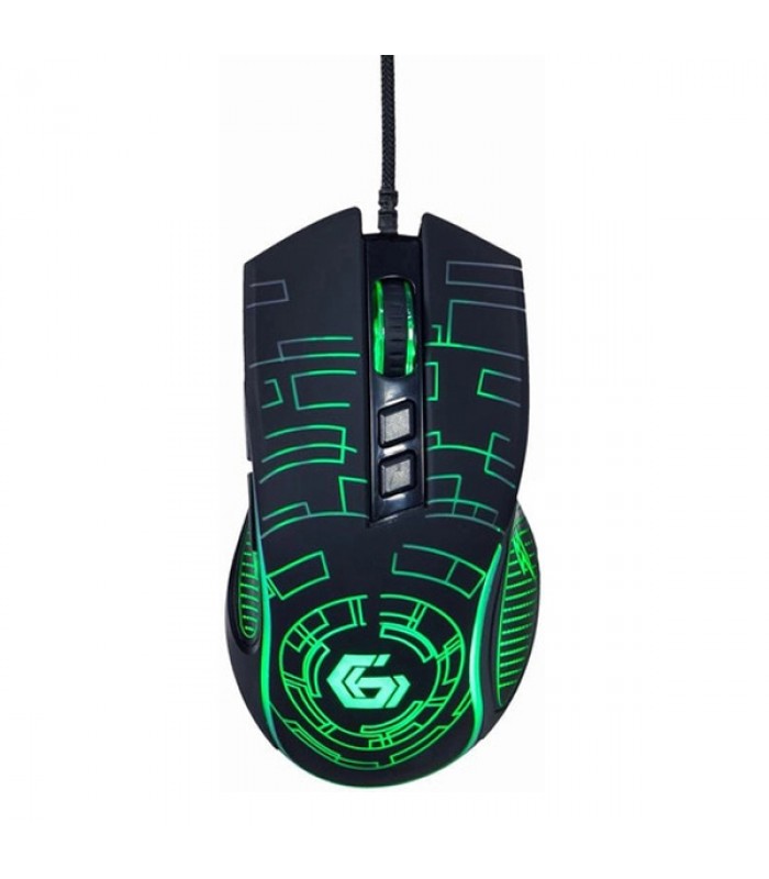 Мишка Gembird MUSG-RGB-01 оптична з RGB підсвічуванням чорна Мишка Gembird MUSG-RGB-01 оптична з RGB підсвічуванням чорна