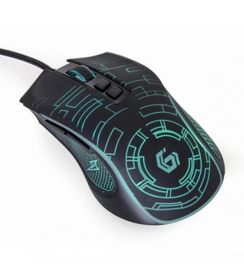 Мишка Gembird MUSG-RGB-01 оптична з RGB підсвічуванням чорна
