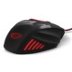 Мишка Esperanza MX201 Wolf Black/Red оптична з RGB підсвічуванням чорна