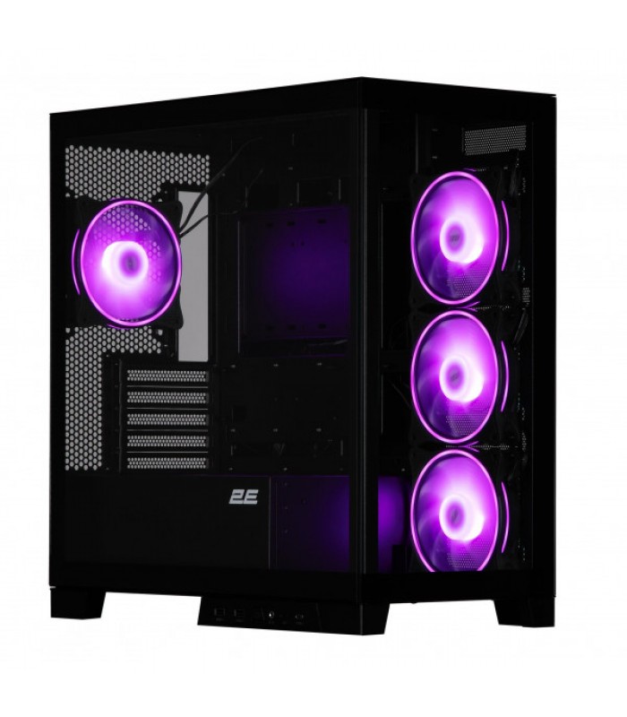 Прозорий корпус 2E Gaming Fantom GK701B скляний для ПК Прозорий корпус 2E Gaming Fantom GK701B скляний для ПК