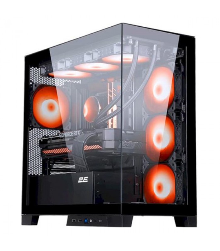 Прозорий корпус 2E Gaming Fantom GK701B скляний для ПК Прозорий корпус 2E Gaming Fantom GK701B скляний для ПК