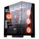Прозорий корпус 2E Gaming Fantom GK701B скляний для ПК