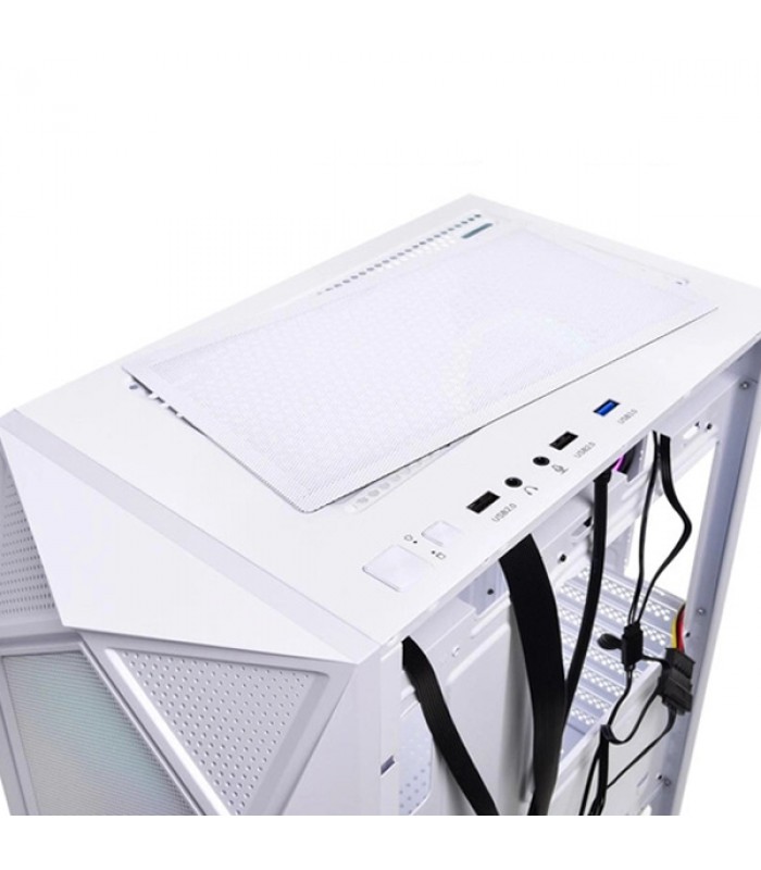 Білий корпус для ПК Qube SNOW_FMMU3