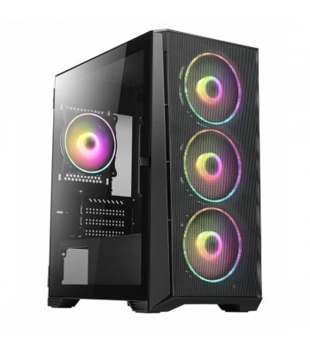 Корпус QUBE MESH FMNU3 чорний для ПК