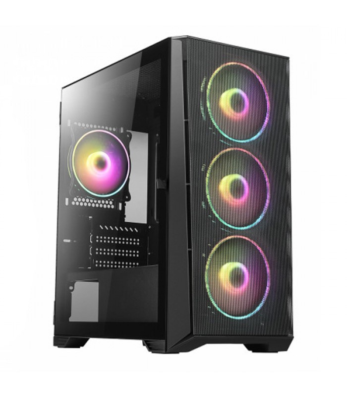 Корпус QUBE MESH FMNU3 чорний для ПК Корпус QUBE MESH FMNU3 чорний для ПК