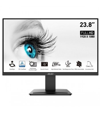 Монітор 24 дюйми MSI PRO MP2412, WLED, VA, 19201080 для ПК