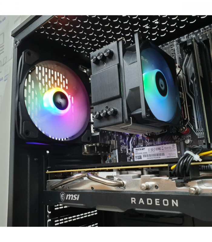 Комп'ютер AMD Ryzen 5 3600, RX 5600XT 6 Gb, DDR4 16gb, SSD M.2 512gb