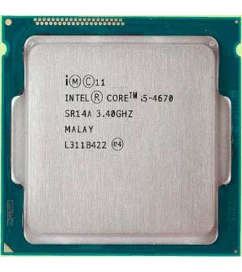 Процесор Intel Core i5-4670 84w Б/У