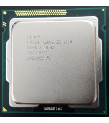 Процесор Xeon e3-1240 аналог Core i7 2600 (без відео ядра та TDP 80W)