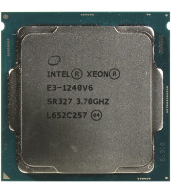 Процесор Xeon e3-1240v6 як Core i7 7700 (без відео ядра та TDP 72W)