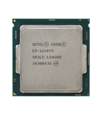 Процесор Xeon e3-1240v5 як Core i7 6700 (без відео ядра та TDP 80W)