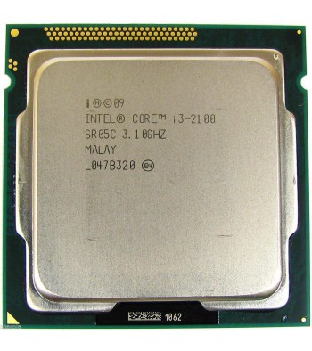 Процесор Intel Core i3-2100 3 МБ кеш-пам'яті 3,10 ГГц Б/У