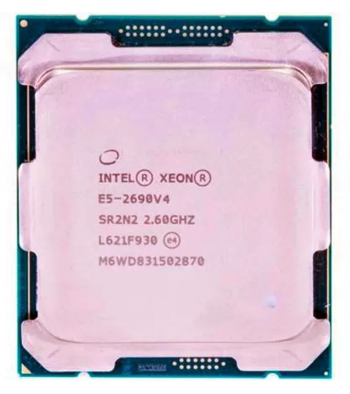 Процесор Intel Xeon E5-2690 v4 35 МБ кеш-пам'яті, тактова частота 2,60 ГГц