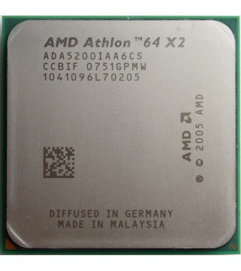 Процесор AMD Athlon 64 X2 5200+ 89W ADA5200IAA6CS