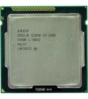 Процесор Xeon e3-1280 як Core i7 2600 (без відео ядра та TDP 80W)